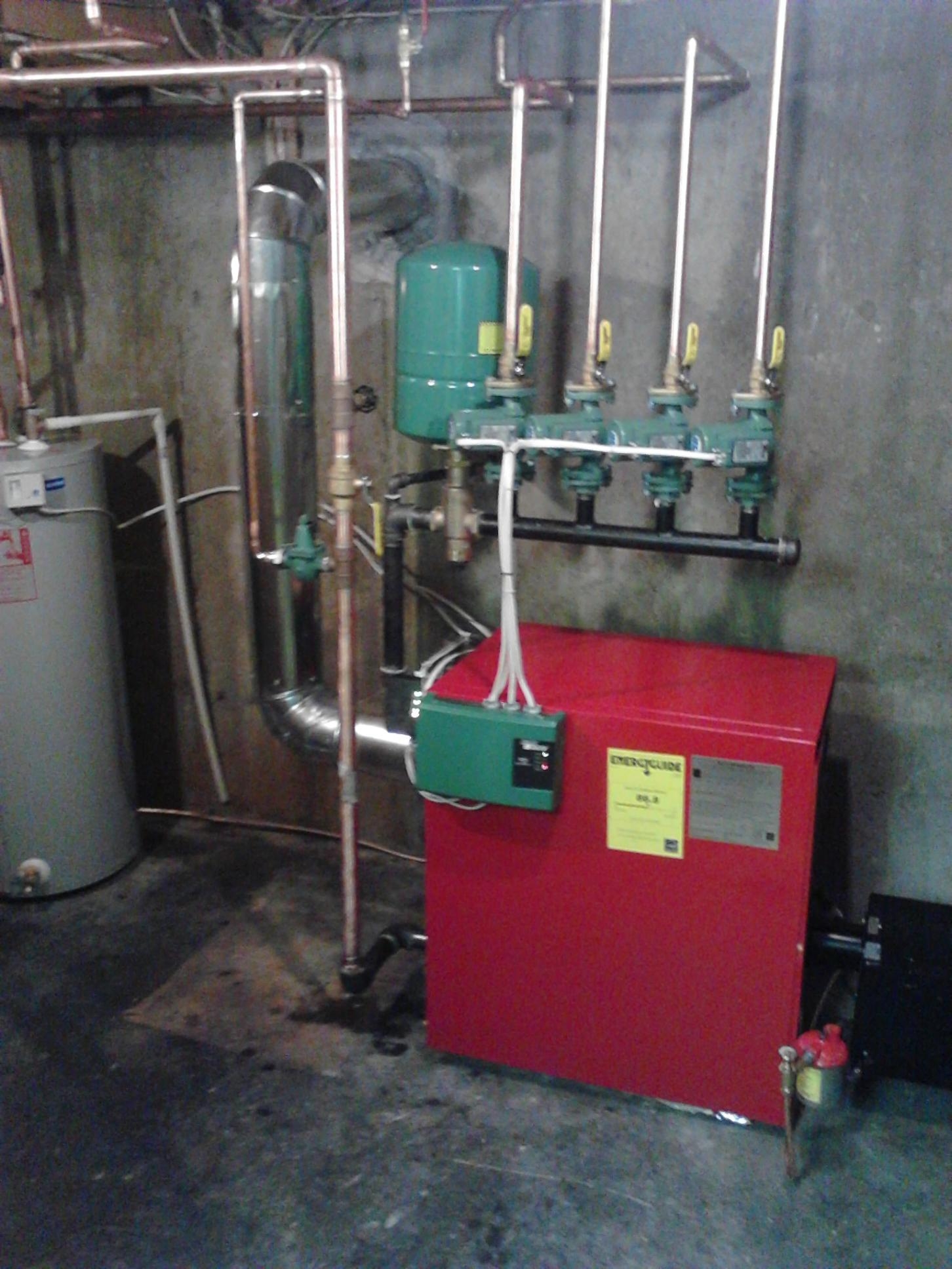 Completed Biasi Boiler 1